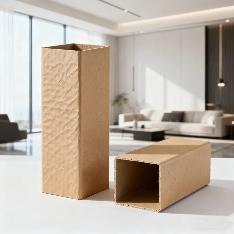 Eco-Friendly Paper Square Tubes